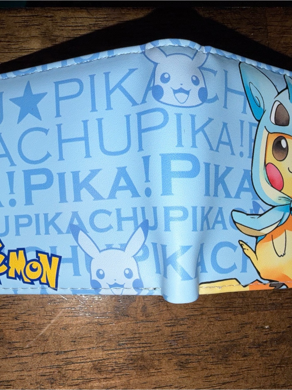 Pokemon Blue Pikachu Graphic Key & Card Holder